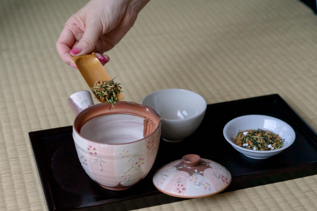 玄米茶の入れ方