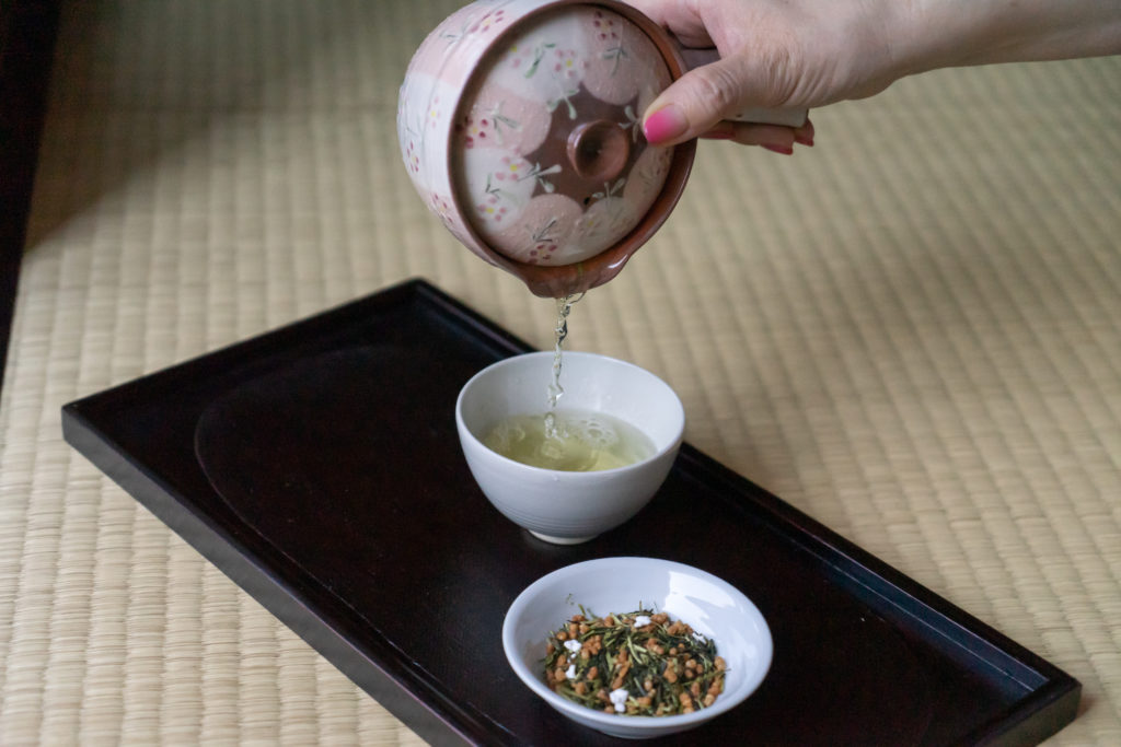 玄米茶の入れ方