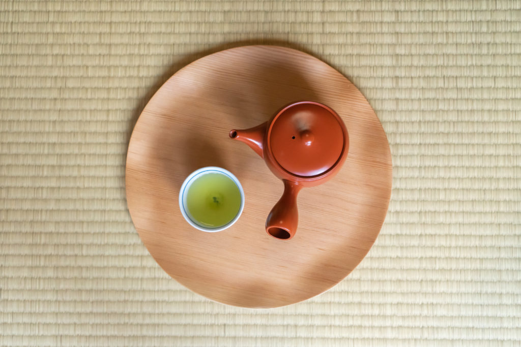 粉茶と急須